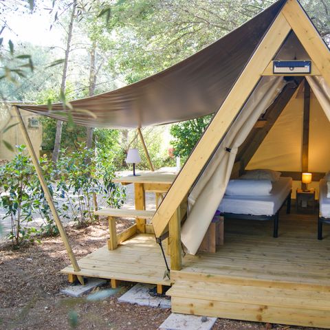 LODGE 2 personnes - Lodge MINI CANNELLE 6m² max 2 personnes