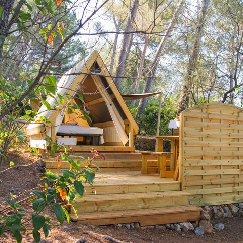 LODGE 2 personnes - Lodge MINI CANNELLE 6m² max 2 personnes