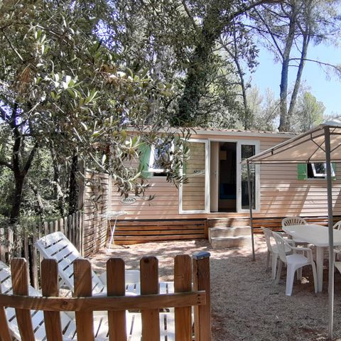 Mobilhome 5 personnes - AZUR 24 m² - 2 chambres