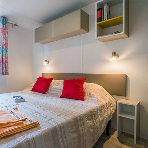 MOBILHOME 6 personnes - Mobil-home | Comfort | 3 Ch. | 6 Pers. | Terrasse surélevée | 1 SDB