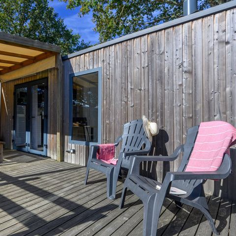 MOBILHOME 4 personnes - Ultimate | 2 Ch. | 4 Pers. | Terrasse surélevée | Clim. | TV
