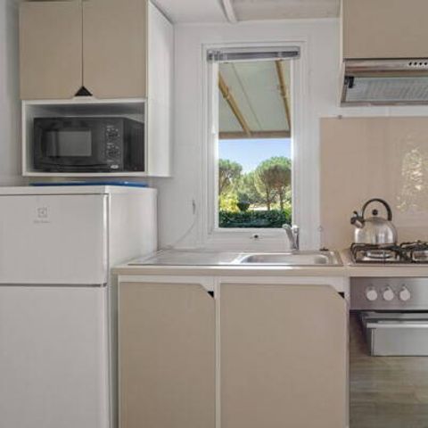 MOBILHOME 4 personnes - Mobil-home | Comfort | 2 Ch. | 4 Pers. | Terrasse surélevée | Clim.