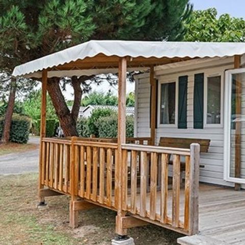 MOBILHOME 6 personnes - Comfort XL | 3 Ch. | 6 Pers. | Terrasse surélevée