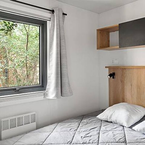 MOBILHOME 6 personnes - Ultimate | 3 Ch. | 6 Pers. | *Terrasse surélevée* | 2 SDB | Clim. | TV