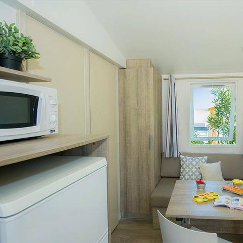 MOBILHOME 4 personnes - Mobil-home | Comfort | 2 Ch. | 4 Pers. | Terrasse surélevée | 1 SDB | TV