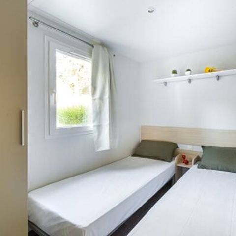 MOBILHOME 6 personnes - Mobil-home | Premium | 3 Ch. | 6 Pers. | Terrasse surélevée | TV
