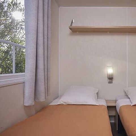 MOBILHOME 6 personnes - Mobil-home | Premium | 3 Ch. | 6 Pers. | Terrasse surélevée | Clim.