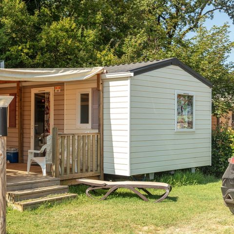 MOBILHOME 4 personnes - Mobil-home | Premium Azure | 2 Ch. | 4 Pers. | Terrasse surélevée | Clim. | TV