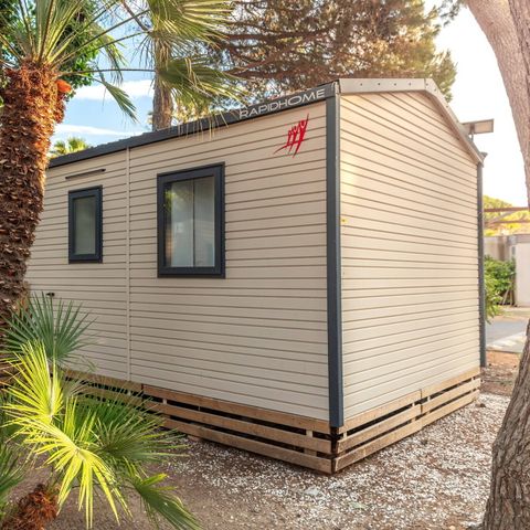 MOBILHOME 8 personnes - Mobil-home | Comfort | 4 Ch. | 8 Pers. | Terrasse surélevée | 2 SDB | Clim.