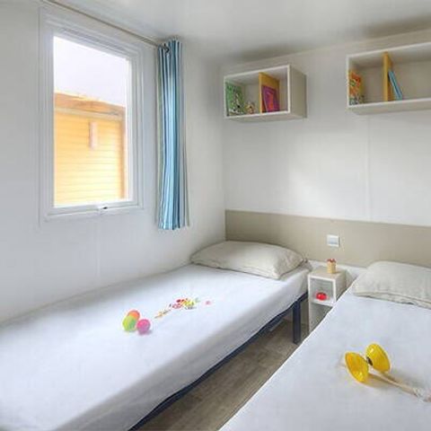 MOBILHOME 6 personnes - Premium | 3 Ch. | 6 Pers. | Terrasse surélevée