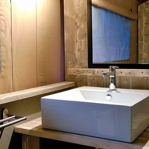 TENTE TOILE ET BOIS 5 personnes - LUXURY LODGE