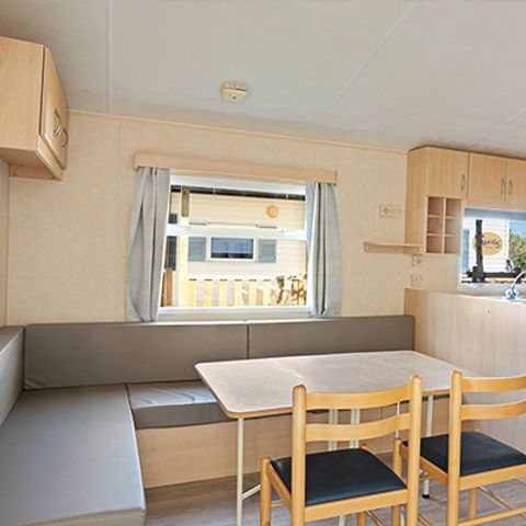 MOBILHOME 6 personnes - Classic | 3 Ch. | 6 Pers. | Terrasse surélevée non couverte | Clim.