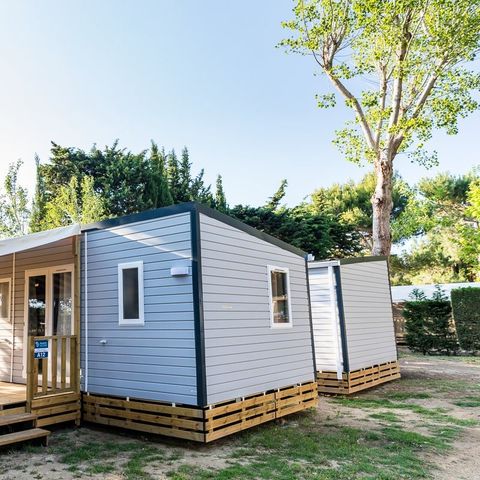 MOBILHOME 6 personnes - Comfort | 3 Ch. | 6 Pers. | Terrasse surélevée | Clim.