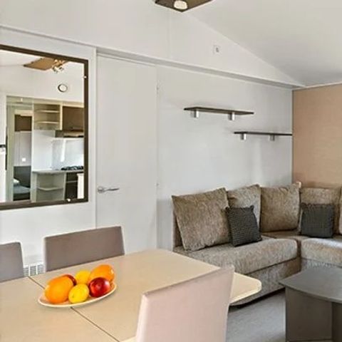 MOBILHOME 6 personnes - Comfort | 3 Ch. | 6 Pers. | Terrasse surélevée | Clim.