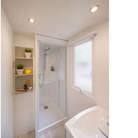 MOBILHOME 5 personnes - Comfort | 2 Ch. | 5 Pers. | Terrasse surélevée | Clim.