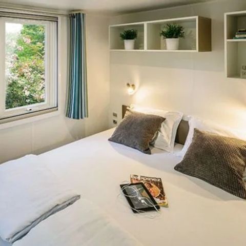 MOBILHOME 5 personnes - Comfort | 2 Ch. | 5 Pers. | Terrasse surélevée | Clim.