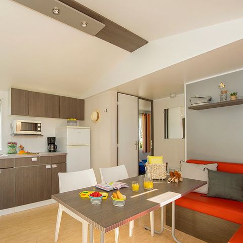 MOBILHOME 6 personnes - Comfort XL | 3 Ch. | 6 Pers. | Terrasse simple