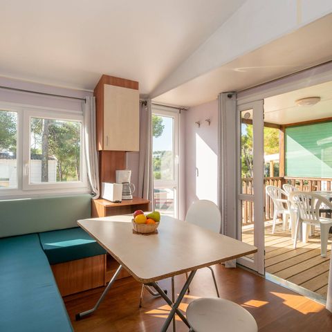 BUNGALOW 4 personnes - Mobil-home | Classic | 2 Ch. | 4 Pers. | Terrasse simple