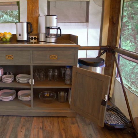 Tente en toile et en bois 5 personnes - SunLodge Safari