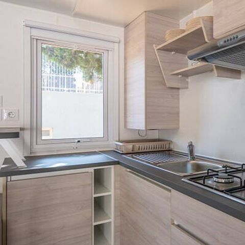 MOBILHOME 6 personnes - Comfort | 3 Ch. | 6 Pers. | Terrasse surélevée | Clim.