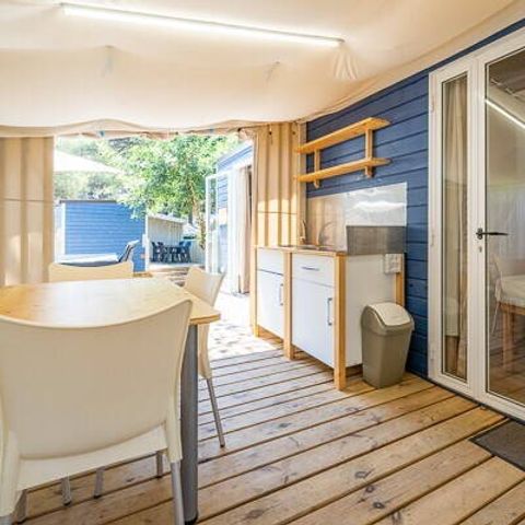 LODGE 5 personnes - Tente Lodge hybride | 2 Ch. | 4/5 Pers. | Clim.