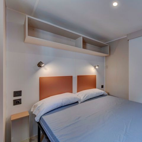 MOBILHOME 6 personnes - Comfort | 2 Ch. | 4/6 Pers. | Terrasse surélevée | Clim.