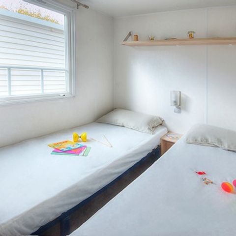 MOBILHOME 6 personnes - Comfort | 3 Ch. | 6 Pers. | Terrasse surélevée | Clim.