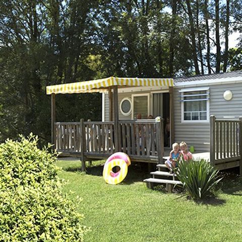 MOBILHOME 6 personnes - Comfort XL | 2 Ch. | 4/6 Pers. | Terrasse surélevée | Clim.