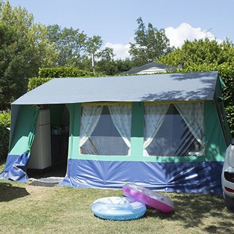 BUNGALOW TOILÉ 5 personnes - Bungalow toilé | 2 Ch. | 5 Pers. | Sans SDB
