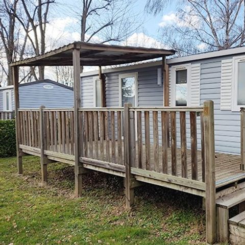 MOBILHOME 4 personnes - Comfort | 2 Ch. | 4 Pers. | Terrasse surélevée | Clim.