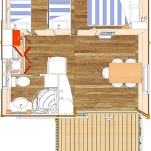 CHALET 5 personnes - Morea