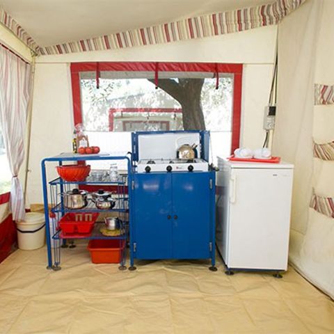 BUNGALOW TOILÉ 5 personnes - 2 Ch. | 4/5 Pers. | Sans SDB
