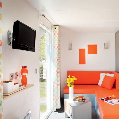 MOBILHOME 6 personnes - Cottage Loggia 