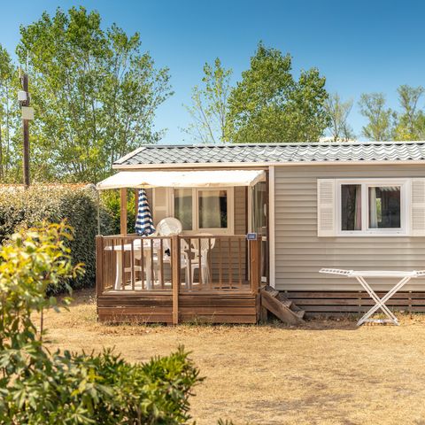 MOBILHOME 6 personnes - Comfort | 2 Ch. | 4/6 Pers. | Terrasse simple | Clim.