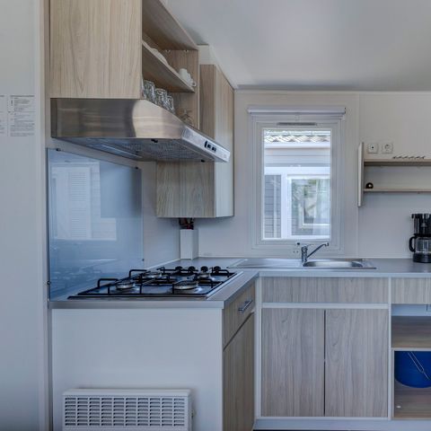 MOBILHOME 6 personnes - Comfort | 2 Ch. | 4/6 Pers. | Terrasse simple | Clim.
