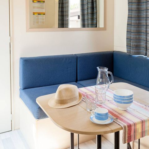 MOBILHOME 6 personnes - Classic | 3 Ch. | 6 Pers. | Terrasse simple | Clim.