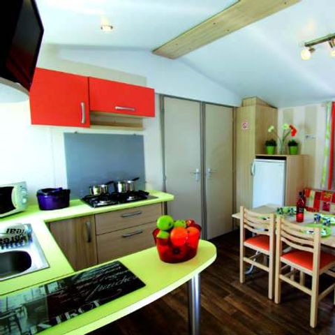 MOBILHOME 6 personnes - 2 chambres avec TV