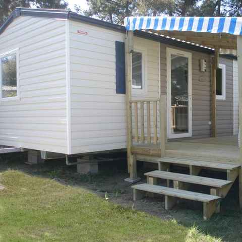 MOBILHOME 6 personnes - Mobil Home 2 ch 4/6 pl Terrasse semi-couverte TV sans Clim