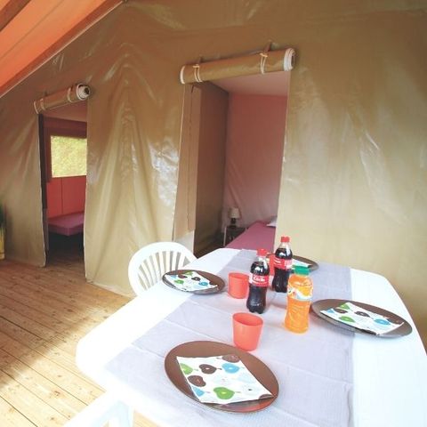 BUNGALOW TOILÉ 5 personnes - Sahari 2 chambres 19m² - sans sanitaires