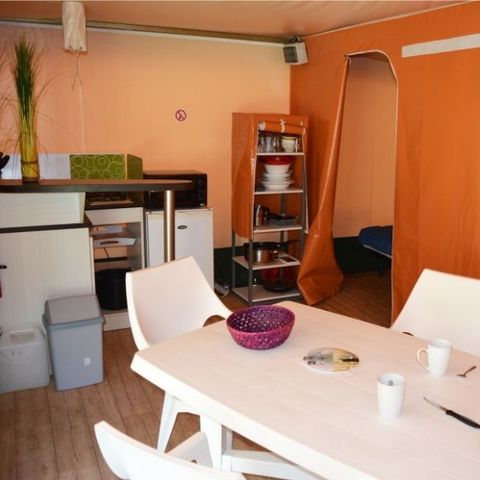 BUNGALOW TOILÉ 5 personnes - Kiwi 2 chambres 25m² - sans sanitaires