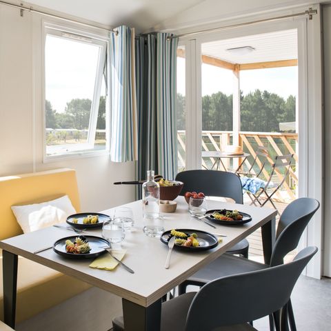 MOBILHOME 6 personnes - Select TV Clim Plancha - 3 Chambres - 6 personnes