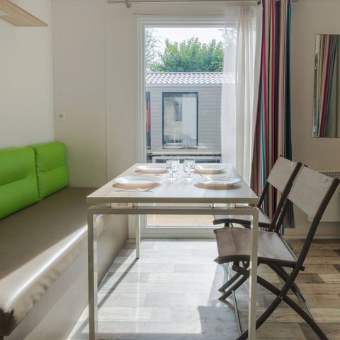 MOBILHOME 6 personnes - Mobil-home | Comfort | 2 Ch. | 4/6 Pers. | Terrasse simple | Clim.