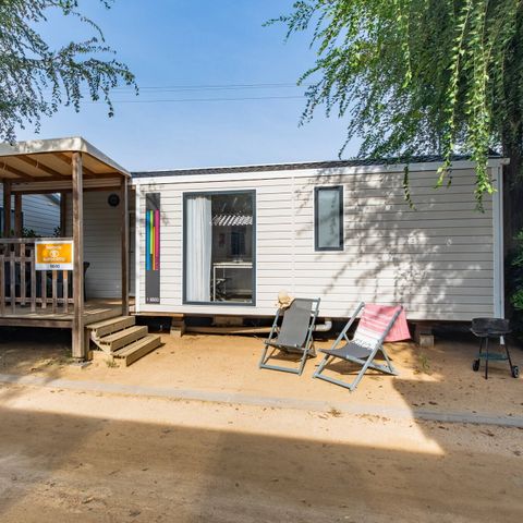 MOBILHOME 6 personnes - Mobil-home | Comfort | 2 Ch. | 4/6 Pers. | Terrasse simple | Clim.