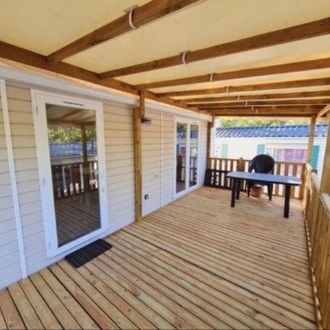 MOBILHOME 4 personnes - Loggia Premium 33m² - Climatisation - TV