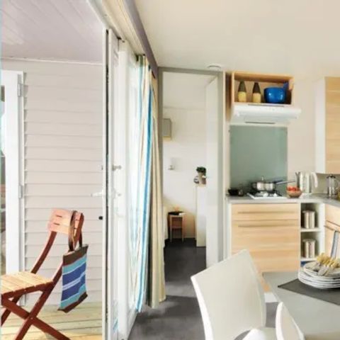 MOBILHOME 4 personnes - Loggia Confort 26m² - Climatisation - TV