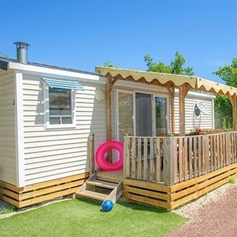 MOBILHOME 4 personnes - Loggia Confort 26m² - Climatisation - TV