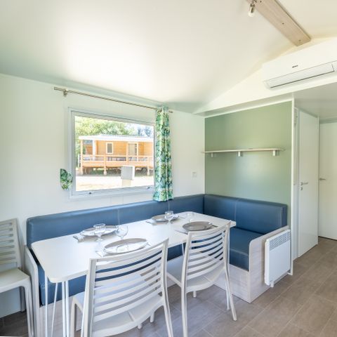 MOBILHOME 4 personnes - Family Luxe Premium Bord de Lac 33m² - Climatisation + TV