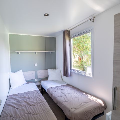 MOBILHOME 4 personnes - Family Luxe Premium Bord de Lac 33m² - Climatisation + TV