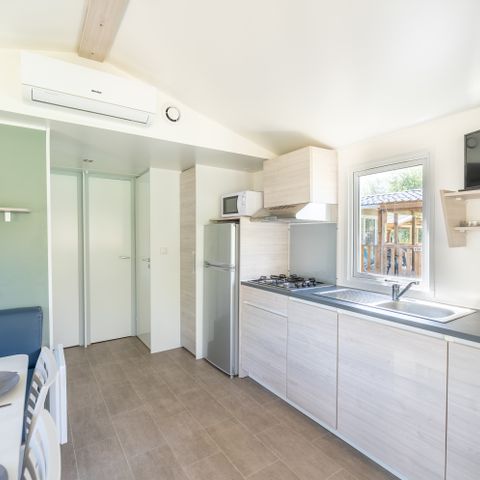 MOBILHOME 4 personnes - Family Luxe Premium Bord de Lac 33m² - Climatisation + TV