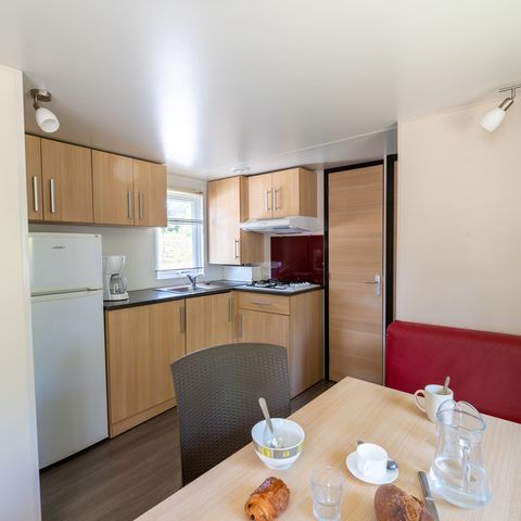 MOBILHOME 4 personnes - Confort Compact - CLIM - TV
